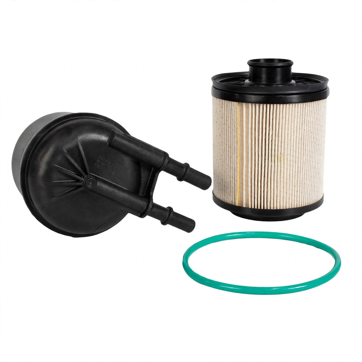 Motorcraft FD4615 diesel fuel filter element, enhanced detail photo
