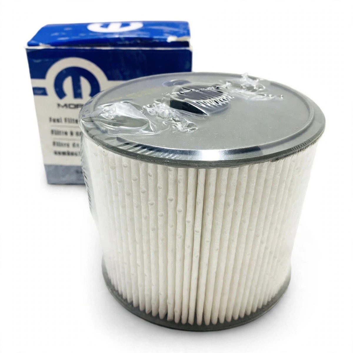 Mopar 68436631AA fuel/water separator filter kit on white background
