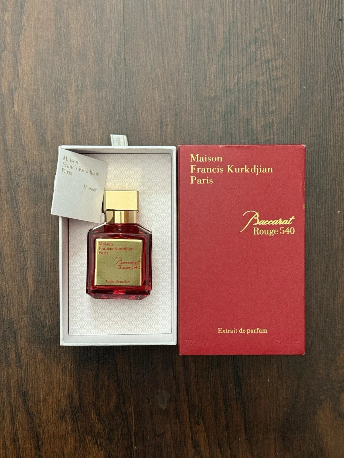 Baccarat Rouge 540 Extrait de Parfum 70 ml / 2.4 oz by Maison Francis Kurkdjian