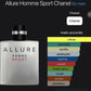 CHANEL Allure Homme Sport EDT Spray 100 ml / 3.4 oz Men’s Fragrance