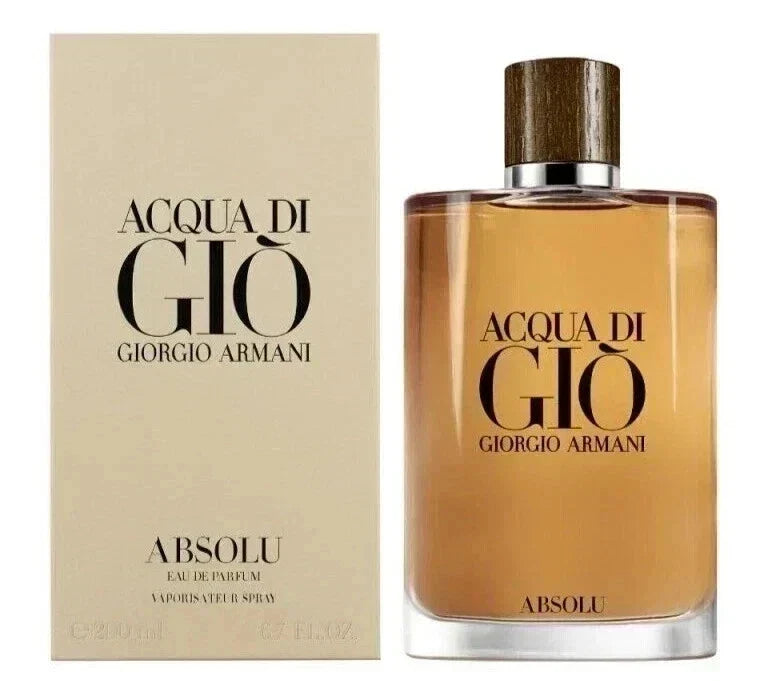 Giorgio Armani Acqua di Giò Absolu Eau de Parfum 6.7 oz / 200 ml for Men