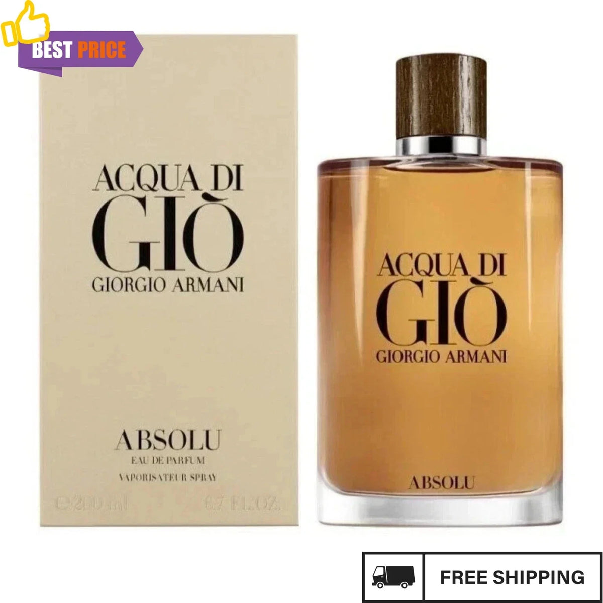 Giorgio Armani Acqua di Giò Absolu EDP 200 ml / 6.7 oz Men’s Fragrance