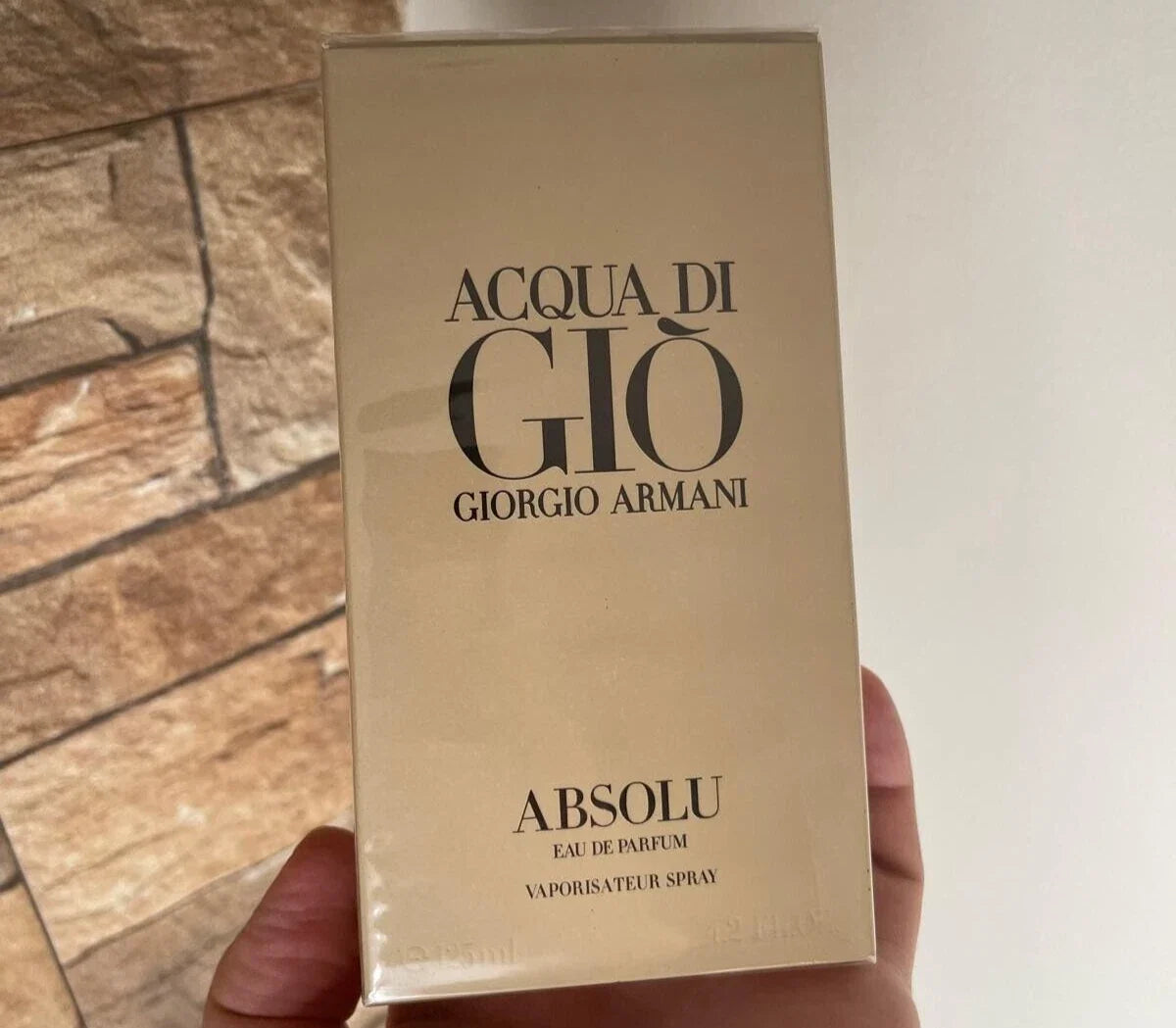 Giorgio Armani Acqua di Giò Absolu Eau de Parfum for Men 4.2oz 125ml