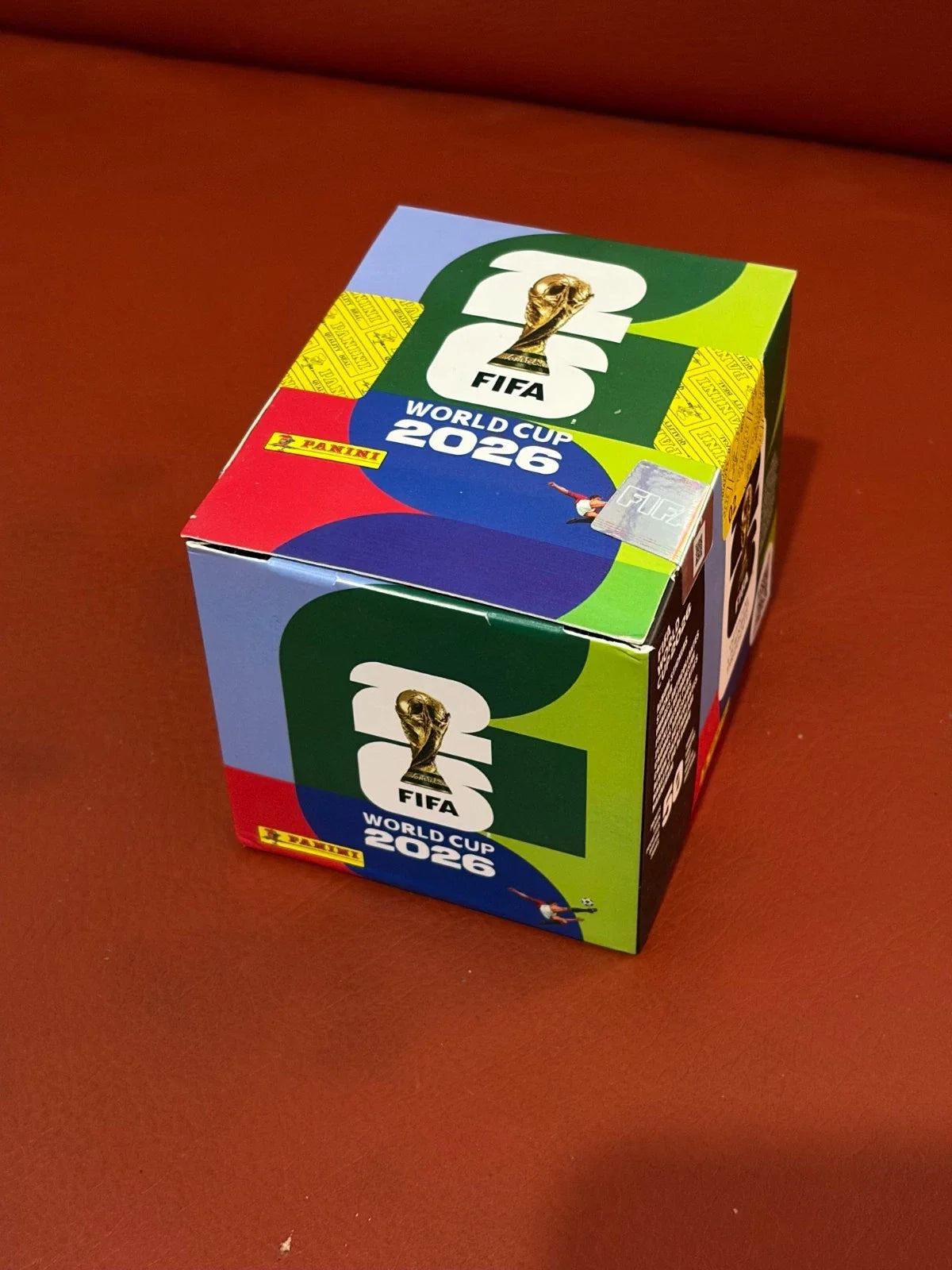 Panini FIFA World Cup 2026 Sticker Collection Box – 50 Packs / 350 Stickers